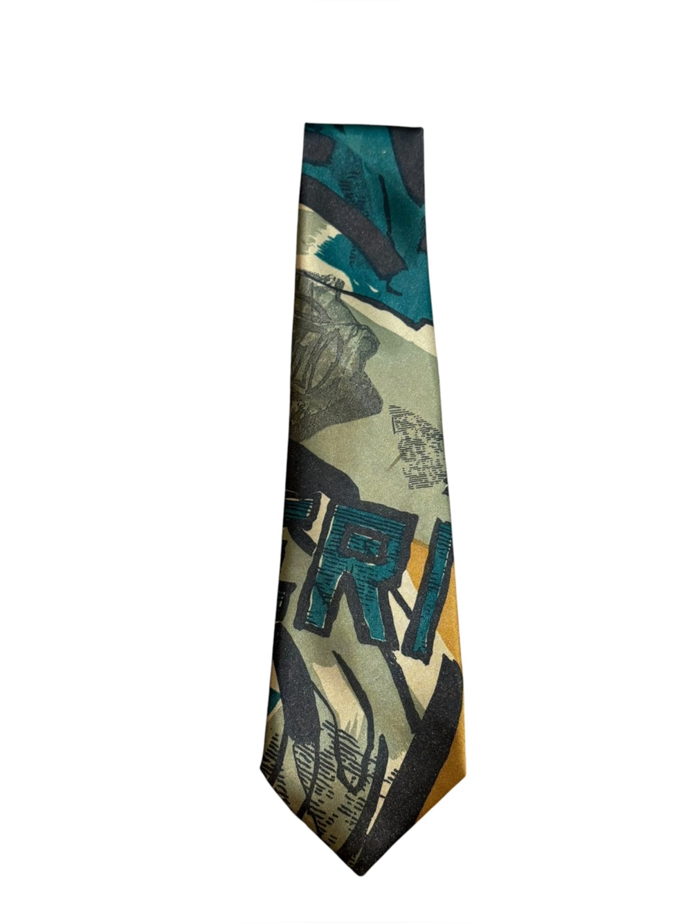 Vintage Axtron 100% Italian Silk Neck Tie